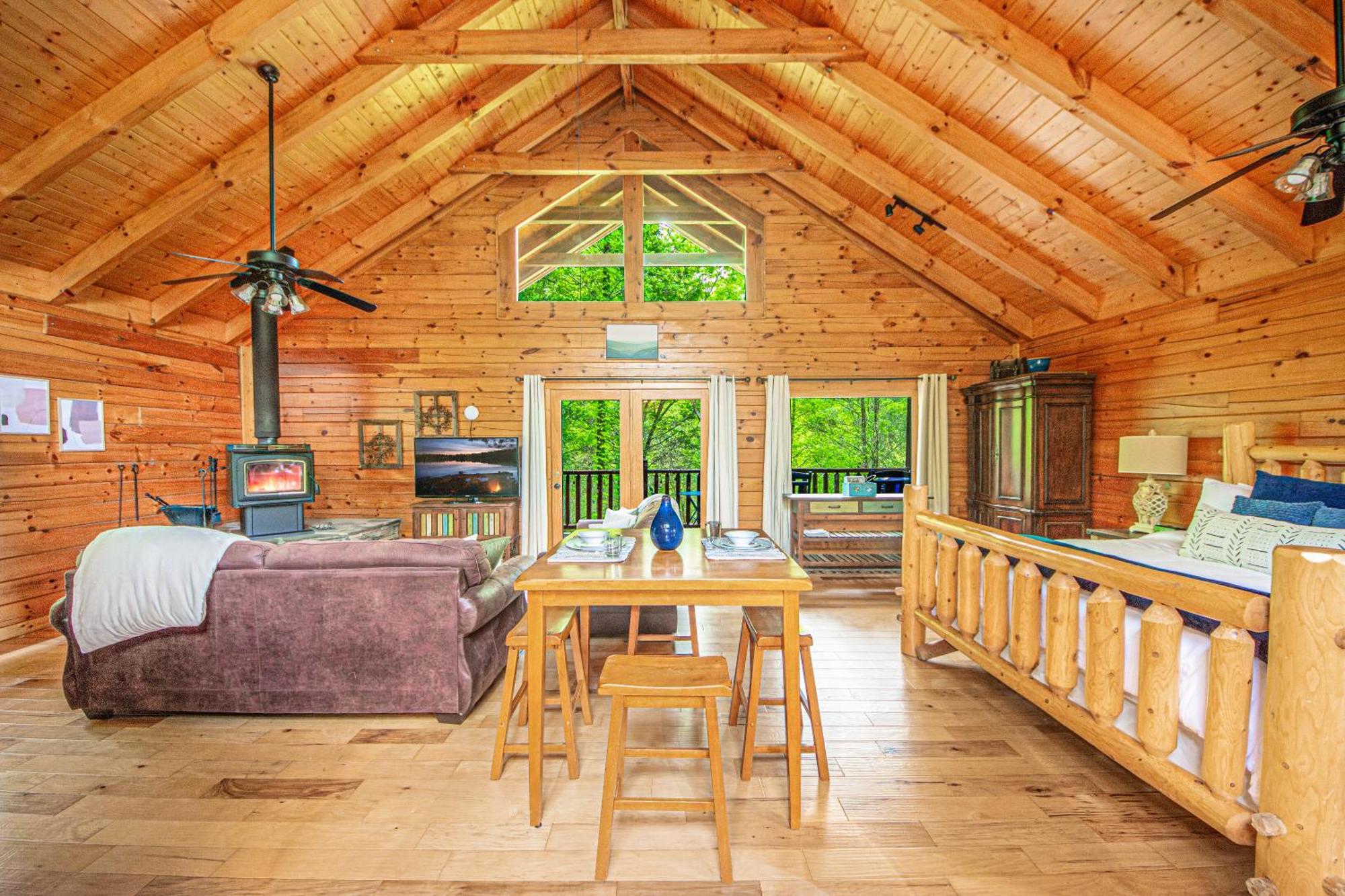 Love Me Tender Studio Cabin Sevierville Exteriér fotografie